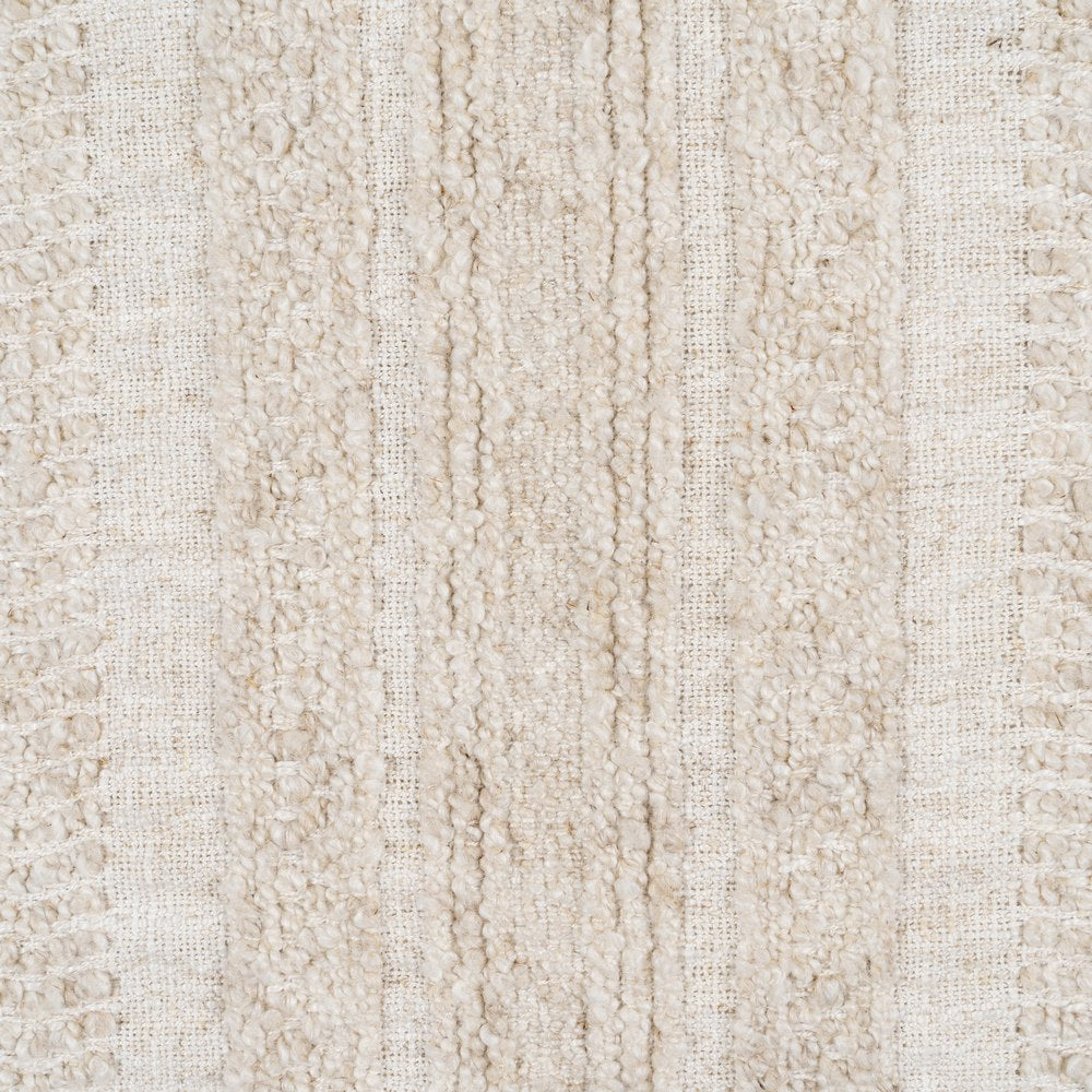 NATURAL COTTON-POLYESTER CUSHION 45 X 45 CM