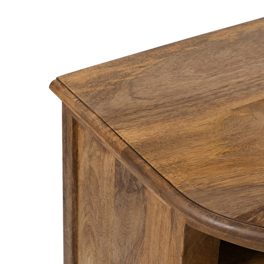 NATURAL MANGO WOOD TV UNIT LIVING ROOM 198 X 45 X 50 CM