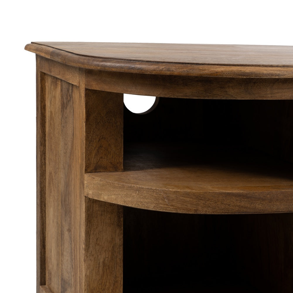 NATURAL MANGO WOOD TV UNIT LIVING ROOM 198 X 45 X 50 CM