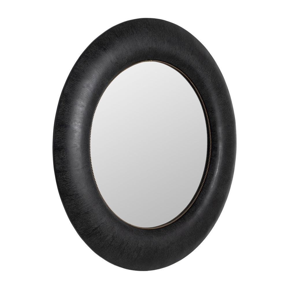 ESPEJO NEGRO DM-MADERA 100,50 X 5,50 X 110,50 CM
