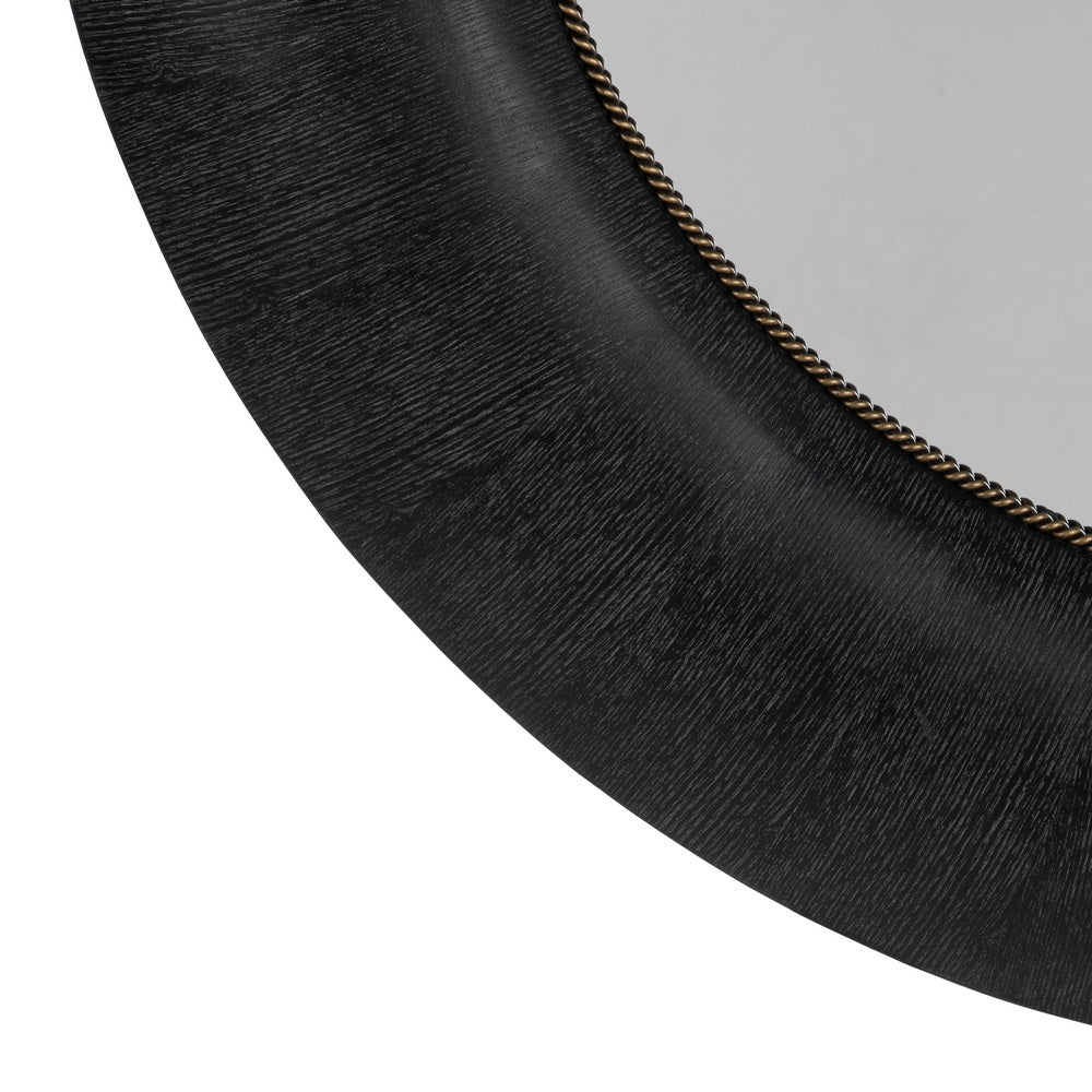 ESPEJO NEGRO DM-MADERA 100,50 X 5,50 X 110,50 CM