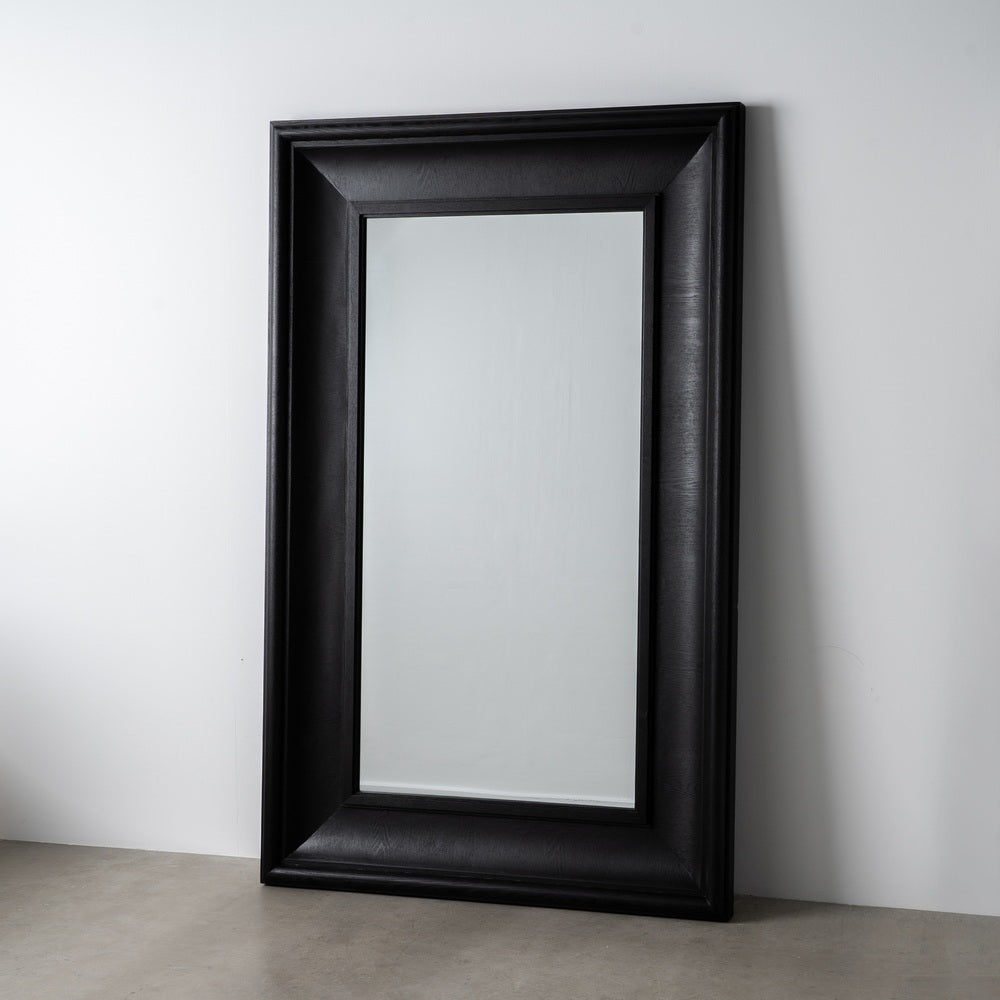 ESPEJO NEGRO DM-MADERA 125 X 9 X 201 CM