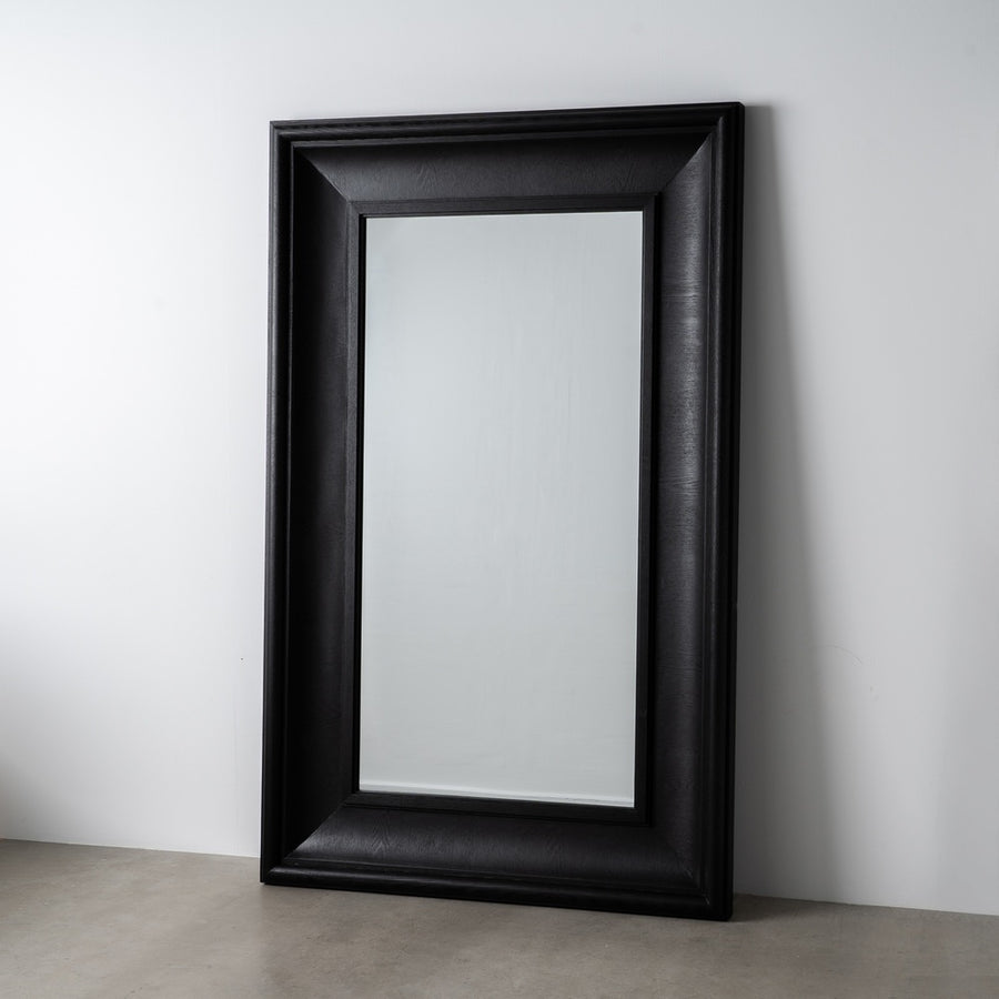 ESPEJO NEGRO DM-MADERA 125 X 9 X 201 CM