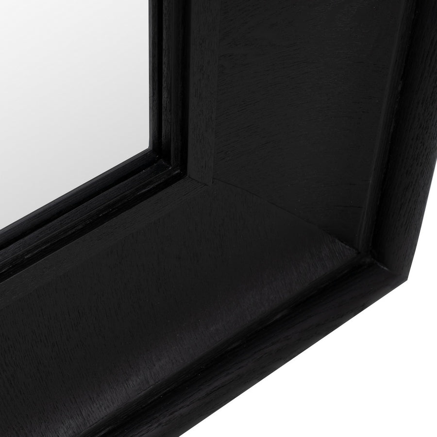 ESPEJO NEGRO DM-MADERA 125 X 9 X 201 CM