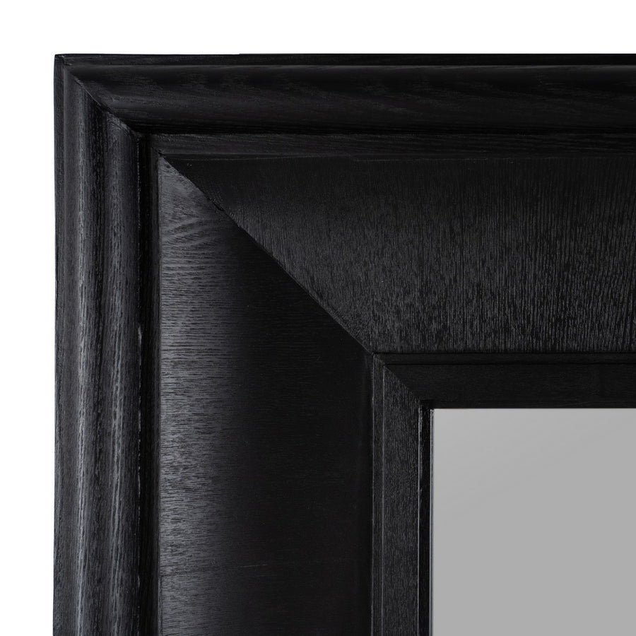 ESPEJO NEGRO DM-MADERA 125 X 9 X 201 CM