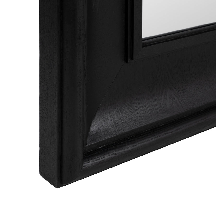 ESPEJO NEGRO DM-MADERA 125 X 9 X 201 CM