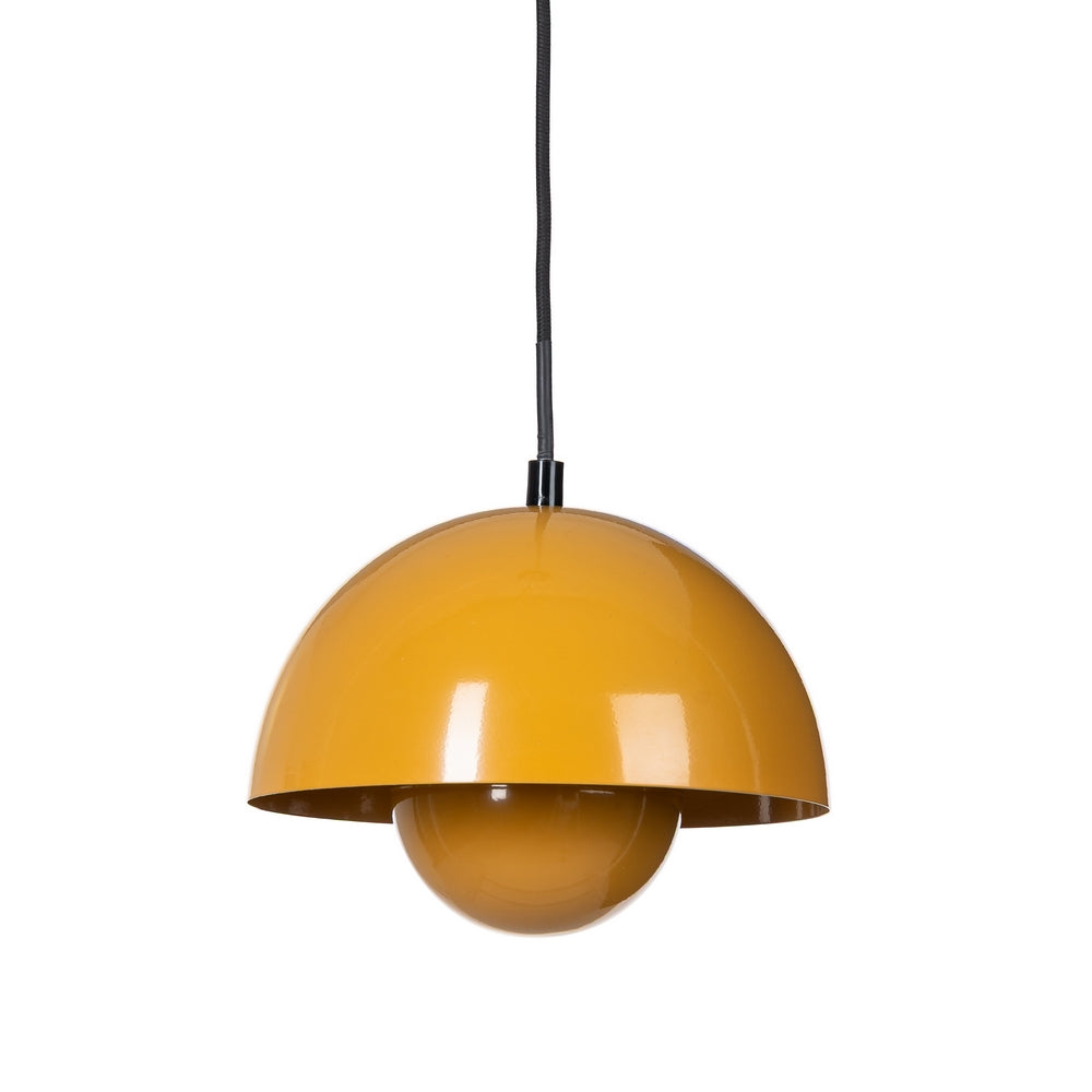 L�MPARA TECHO NARANJA METAL 20 X 20 X 15 CM