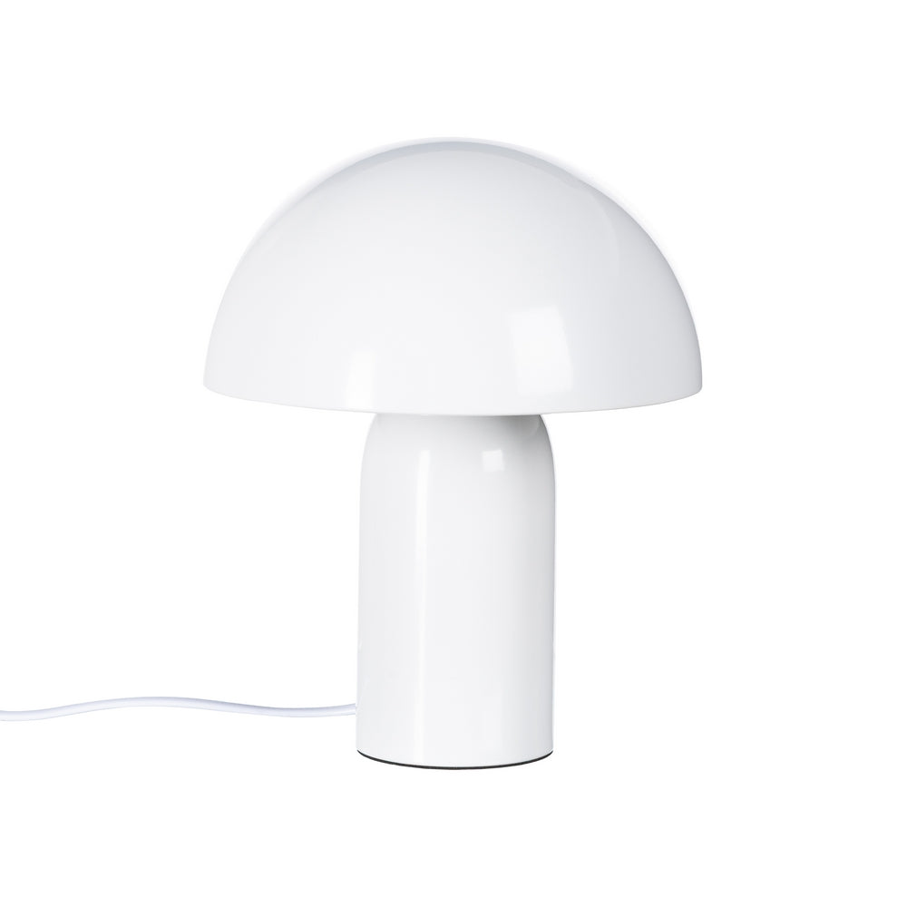 L�MPARA MESA BLANCO METAL 20 X 20 X 24,50 CM