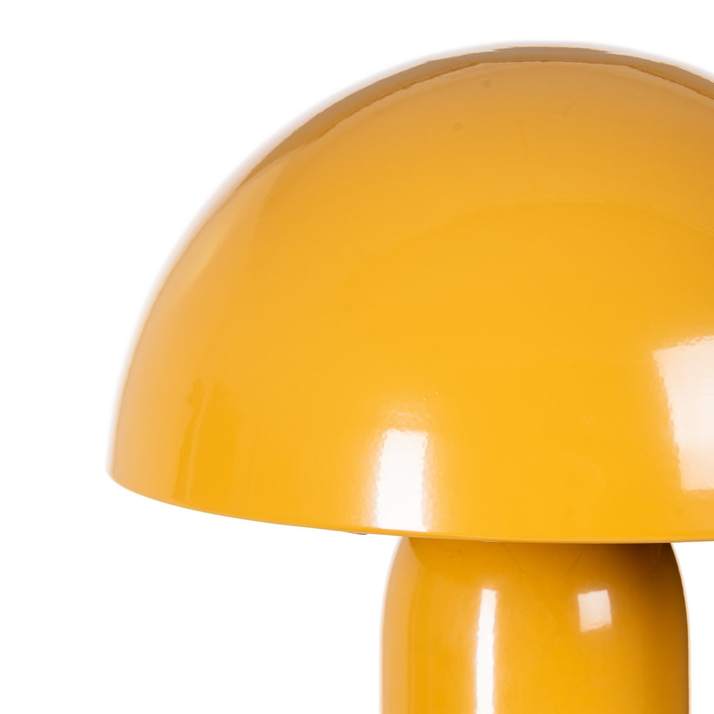 ORANGE METAL TABLE LAMP 22 X 22 X 31.50 CM