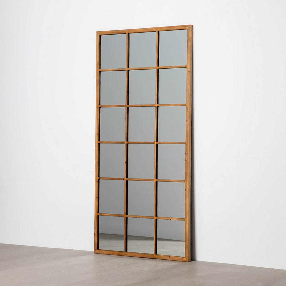 ESPEJO NATURAL MADERA DECORACI�N 90 X 3 X 180 CM