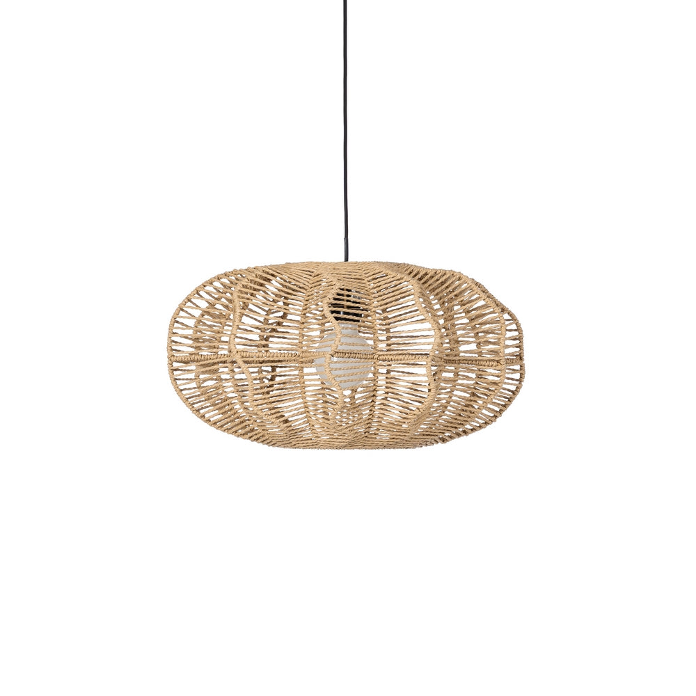 L�MPARA TECHO NATURAL CUERDA DE PAPEL 50 X 40 X 25 CM