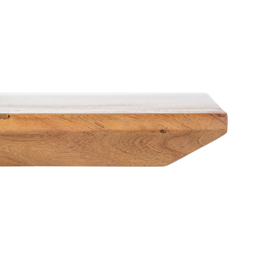 TABLERO MESA NATURAL MADERA DE ACACIA 70 X 70 X 3,80 CM