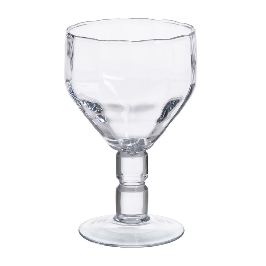 DECORATIVE TRANSPARENT CRYSTAL VASE 20 X 20 X 34 CM