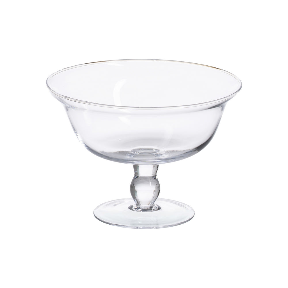 COPA DECORACIÓN TRANSPARENTE CRISTAL 20 X 20 X 14 CM
