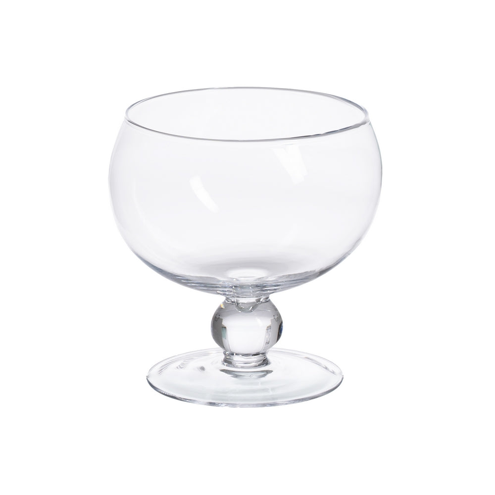 COPA DECORACI�N TRANSPARENTE CRISTAL 16,50 X 16,50 X 19 CM