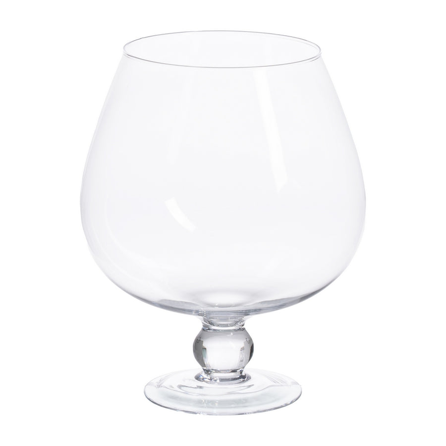 GLASS DECORATIVE BOWL 25 X 25 X 29 CM