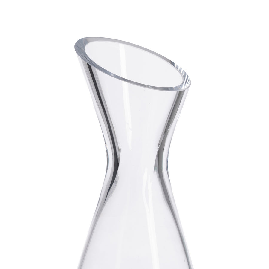 DECORATIVE TRANSPARENT DECANTER 12 X 12 X 24 CM