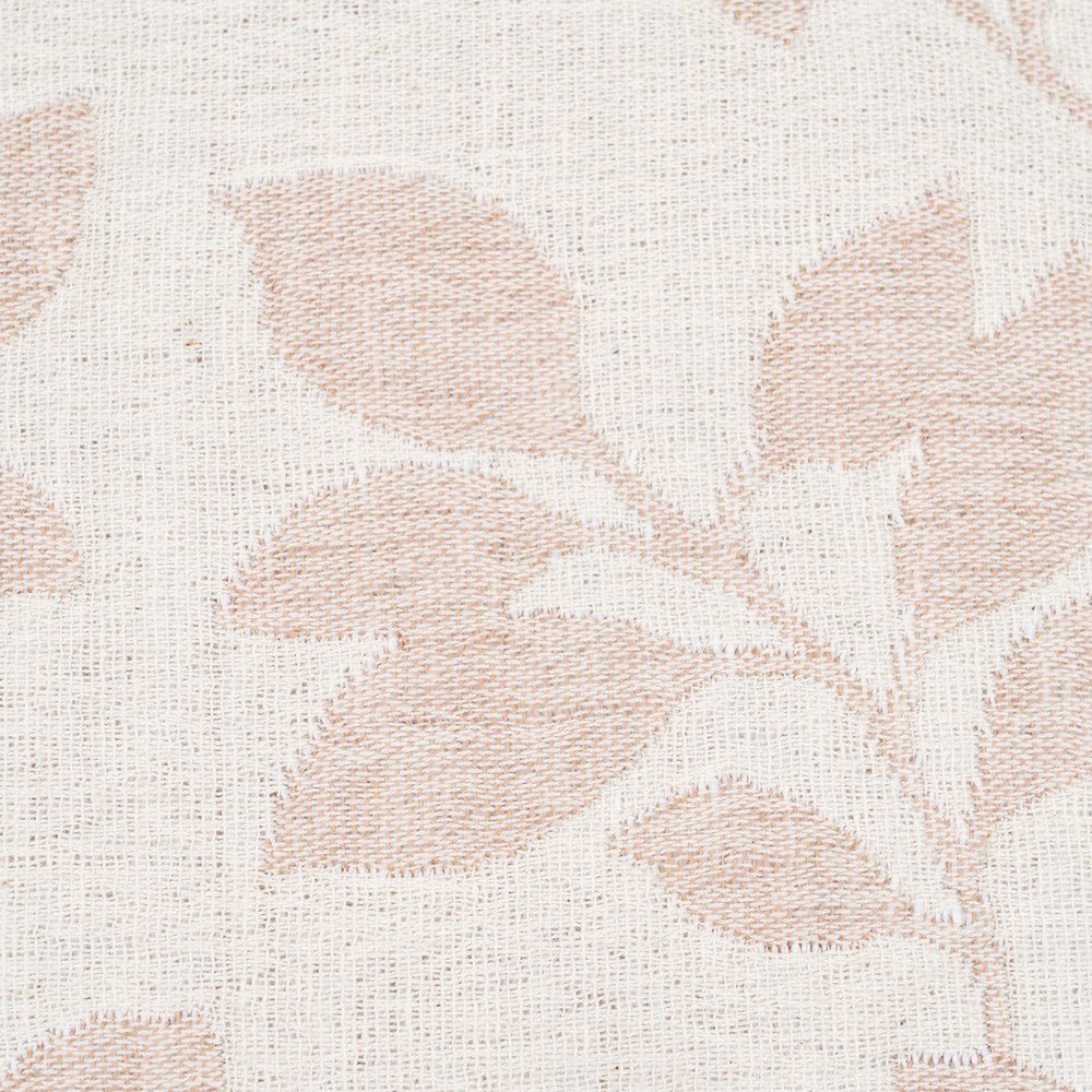 CREAM COTTON DECORATIVE CUSHION 45 X 45 CM