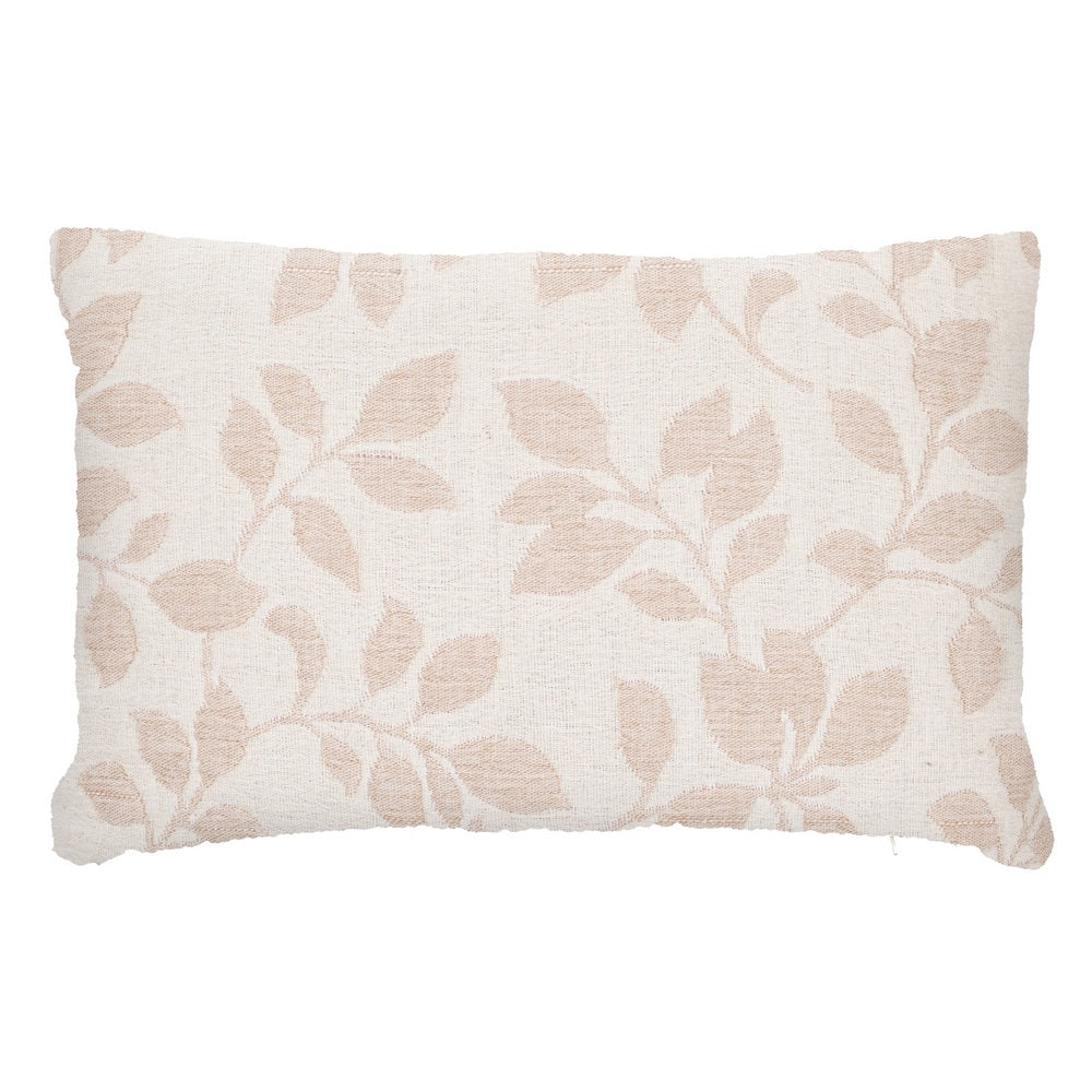 COJÍN CREMA ALGODÓN DECORACIÓN 40 X 60 CM