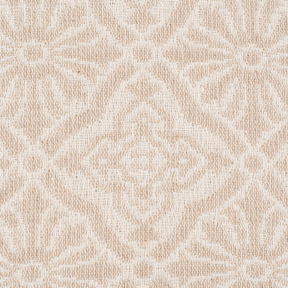 CREAM COTTON DECORATIVE CUSHION 45 X 45 CM