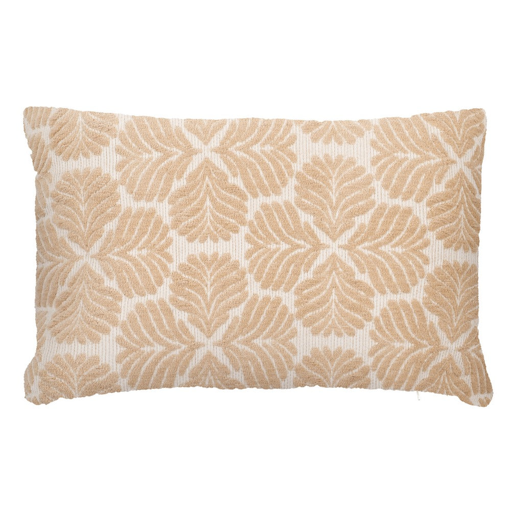 COJ�N BLANCO/BEIGE ALGOD�N DECORACI�N 40 X 60 CM