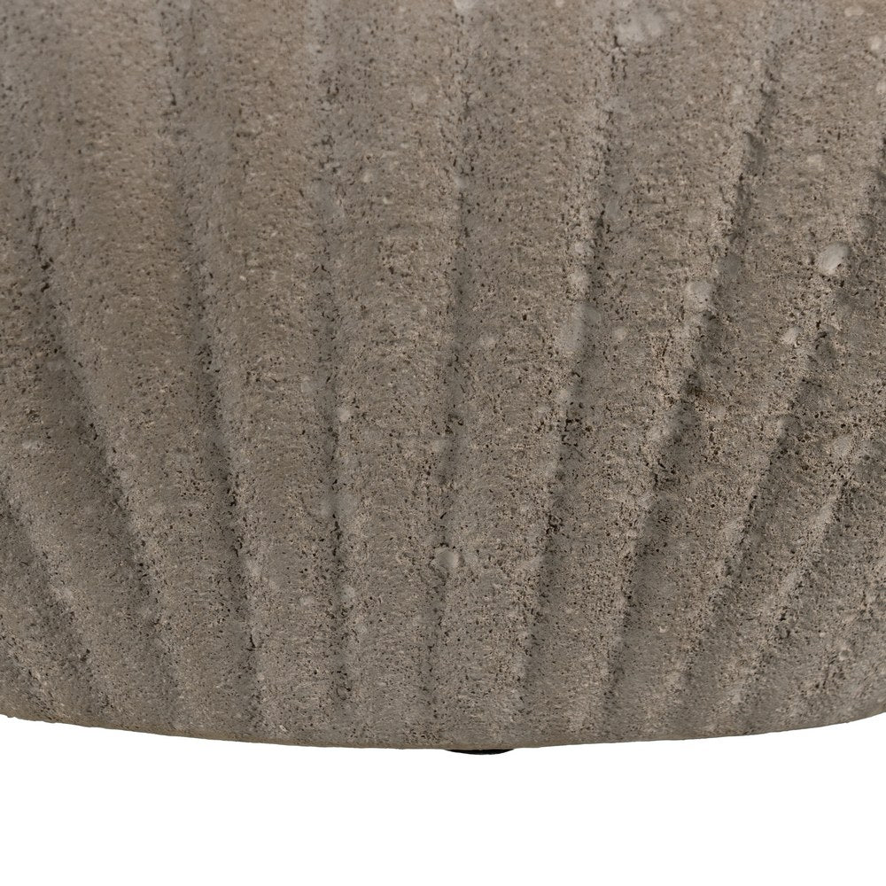 CENTRO MESA PIEDRA CERÁMICA DECORACIÓN 33 X 20 X 12 CM