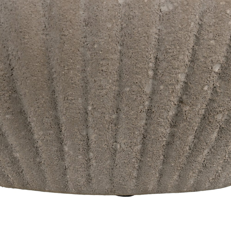 CENTRO MESA PIEDRA CERÁMICA DECORACIÓN 33 X 20 X 12 CM