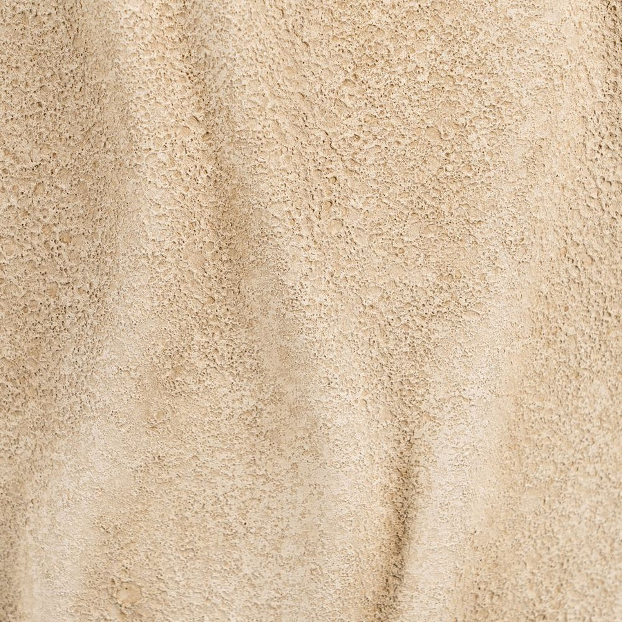 JARRÓN BEIGE CERÁMICA DECORACIÓN 27 X 27 X 40 CM