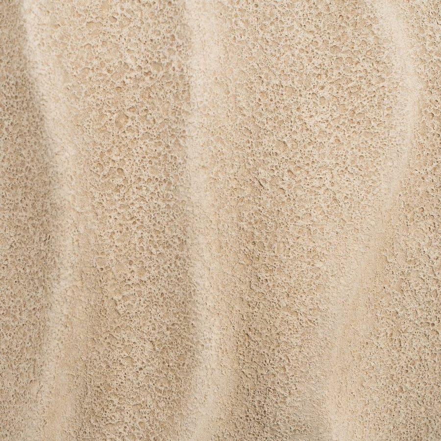 MACETERO BEIGE CERÁMICA DECORACIÓN 34 X 34 X 33 CM