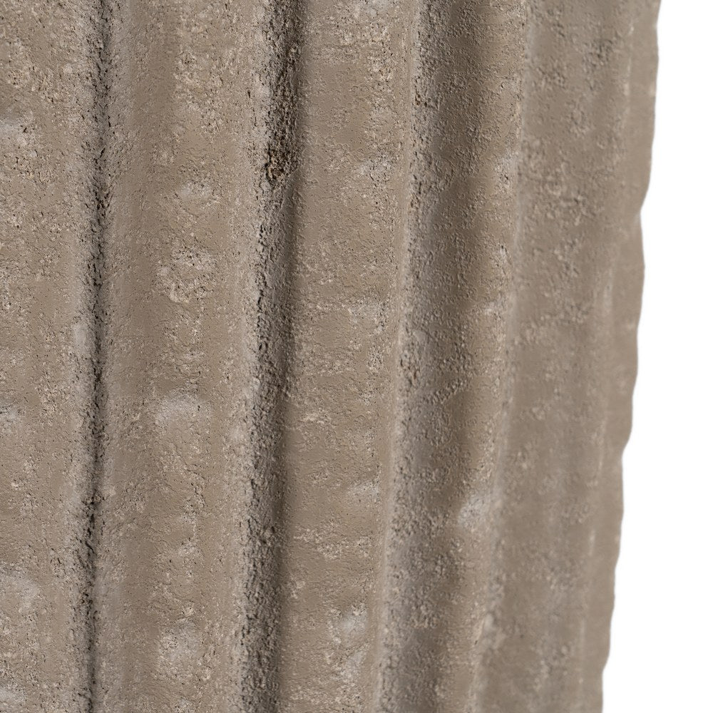 STONE CERAMIC VASE DECORATION 21 X 21 X 70 CM