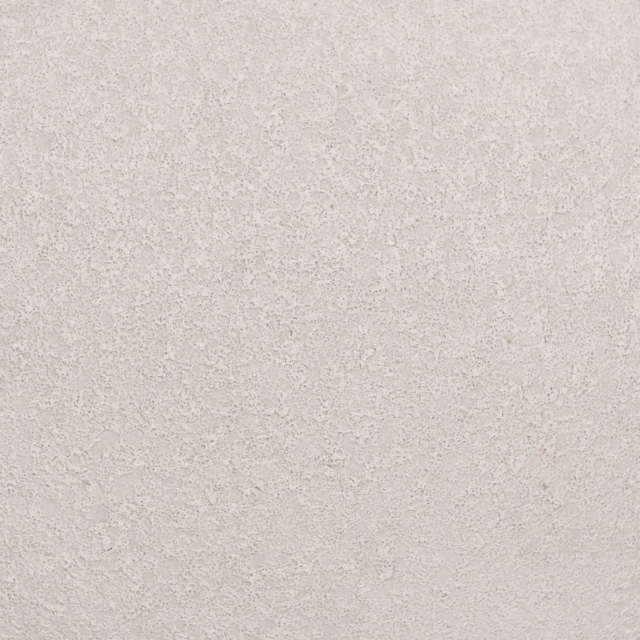 MACETERO BLANCO CERÁMICA DECORACIÓN 31 X 31 X 28 CM