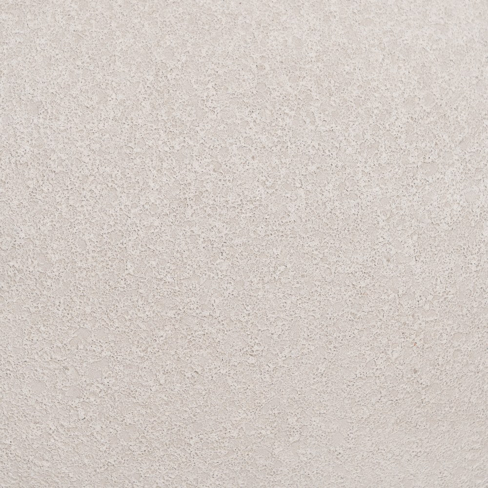 WHITE CERAMIC PLANTER DECORATION 31 X 31 X 28 CM