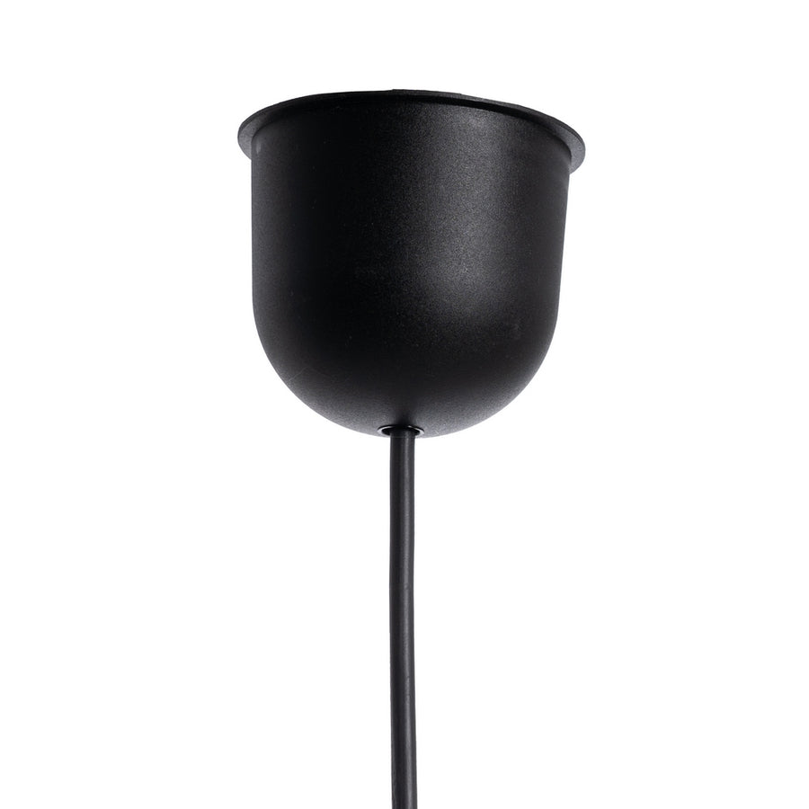 GRAY DECORATIVE GLASS LAMP 30 X 30 X 25 CM