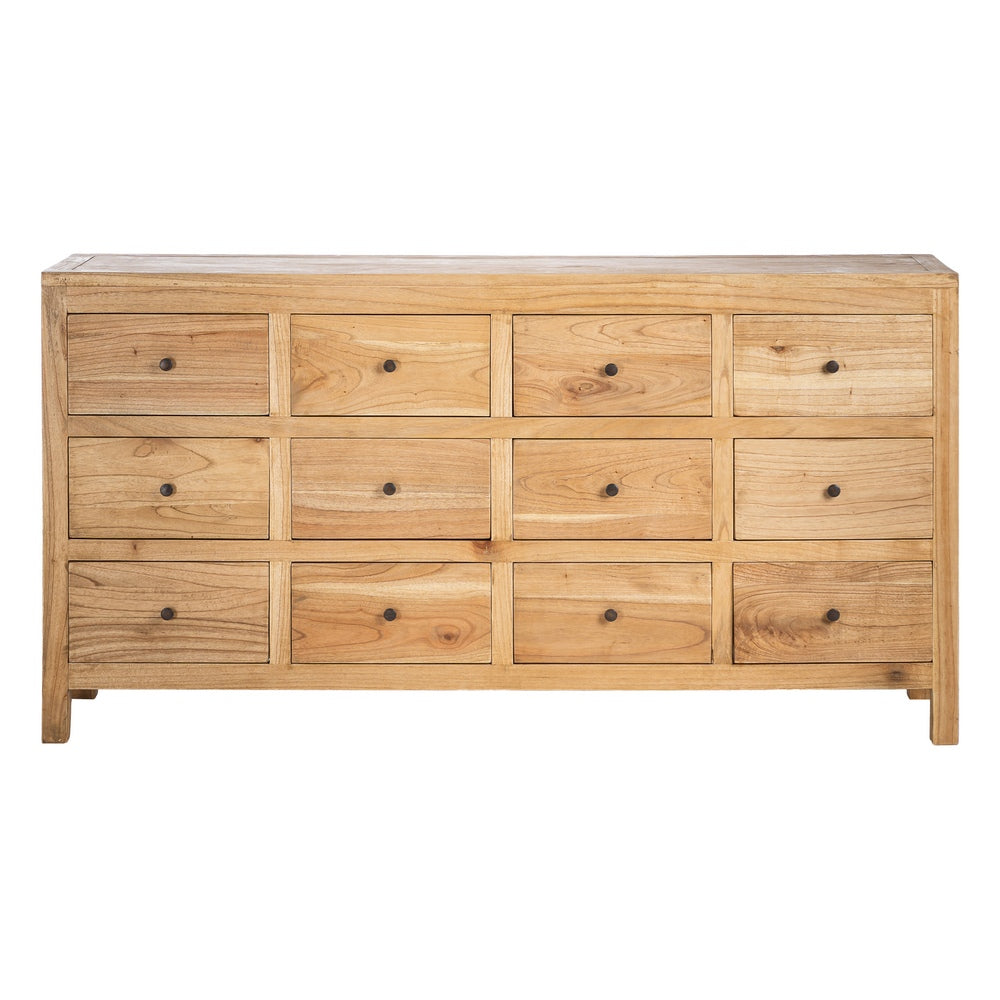 APARADOR NATURAL MADERA MINDI SALÓN 170 X 40 X 88 CM