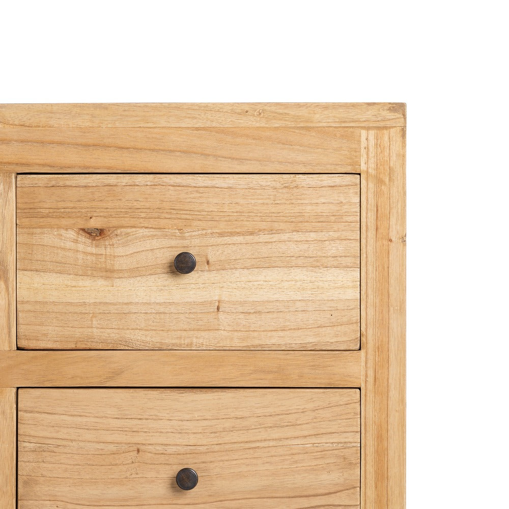 APARADOR NATURAL MADERA MINDI SALÓN 170 X 40 X 88 CM