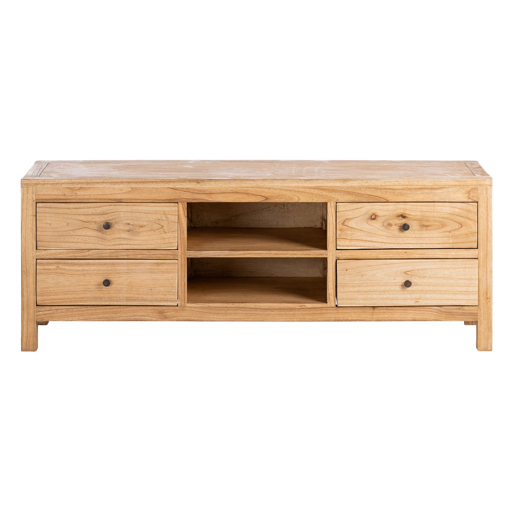 MUEBLE TV NATURAL MADERA MINDI SALÓN 150 X 40 X 55 CM