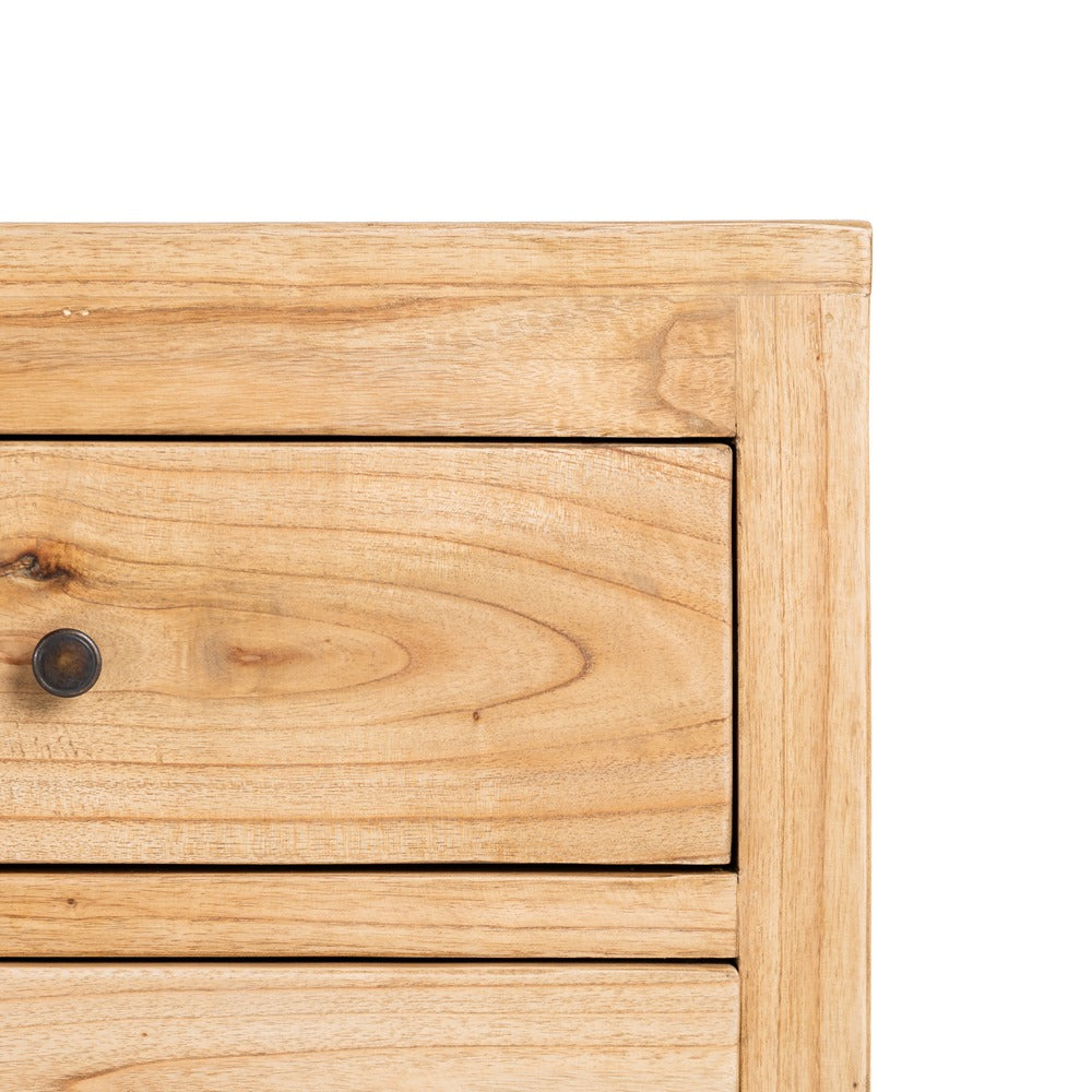 MUEBLE TV NATURAL MADERA MINDI SALÓN 150 X 40 X 55 CM