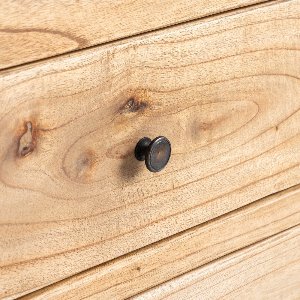 MUEBLE TV NATURAL MADERA MINDI SALÓN 150 X 40 X 55 CM
