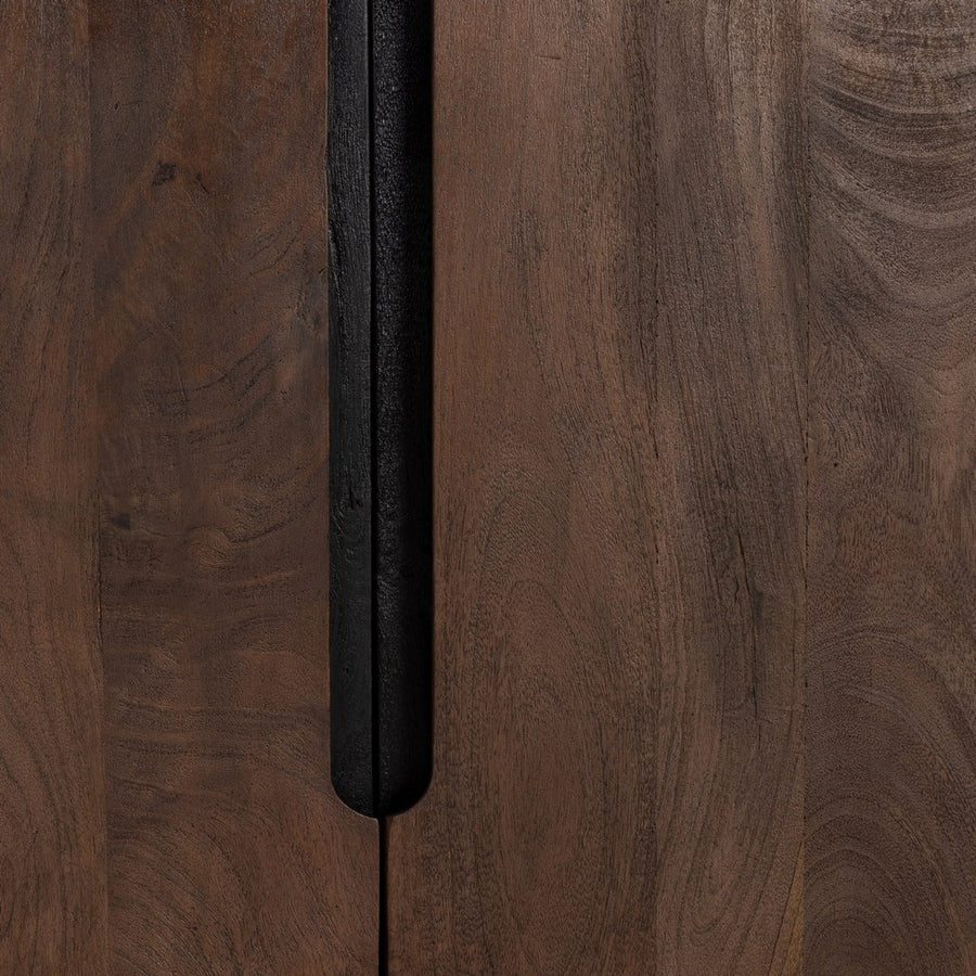 BROWN MANGO WOOD SIDEBOARD LIVING ROOM 190 X 40 X 85 CM