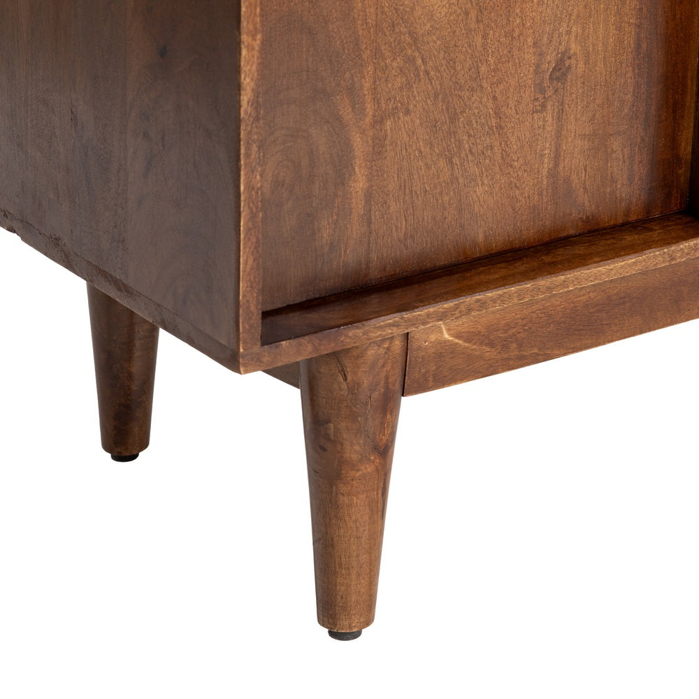 APARADOR MARRÓN MADERA DE MANGO SALÓN 150 X 42 X 87 CM