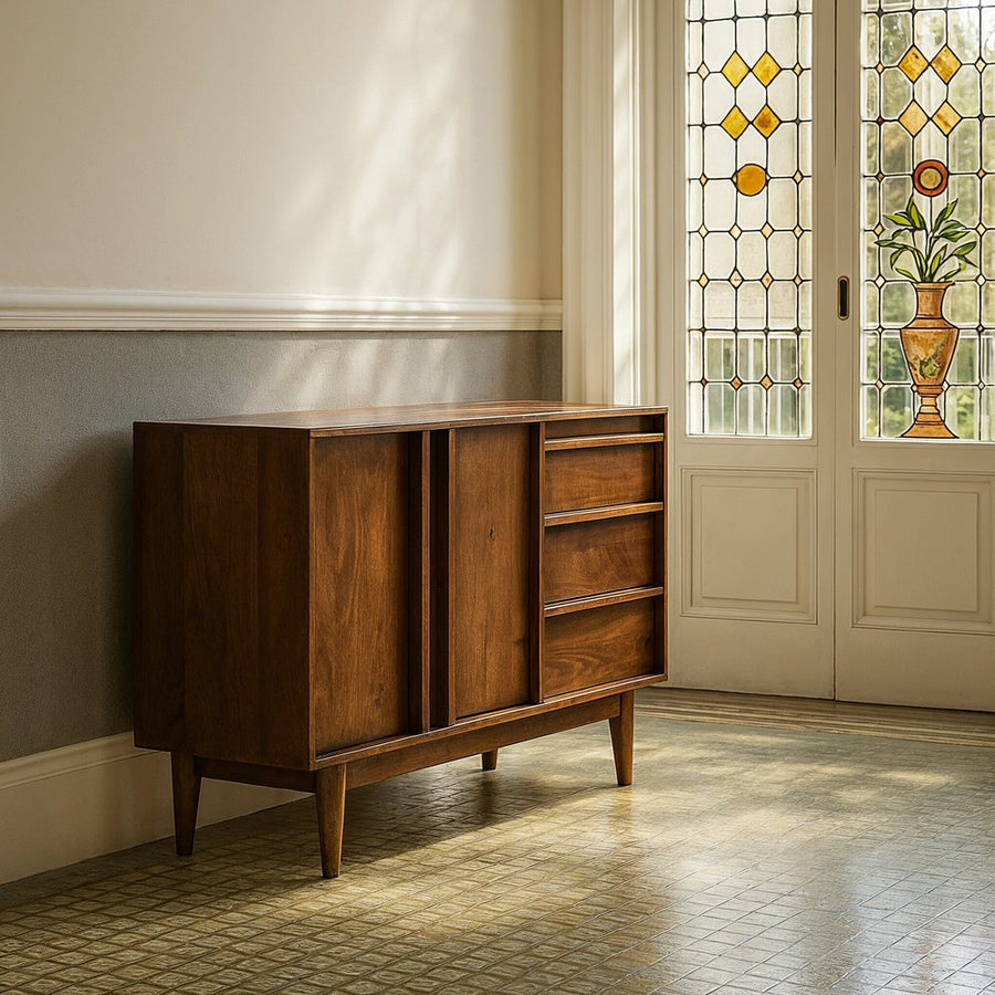 APARADOR MARRÓN MADERA DE MANGO SALÓN 150 X 42 X 87 CM