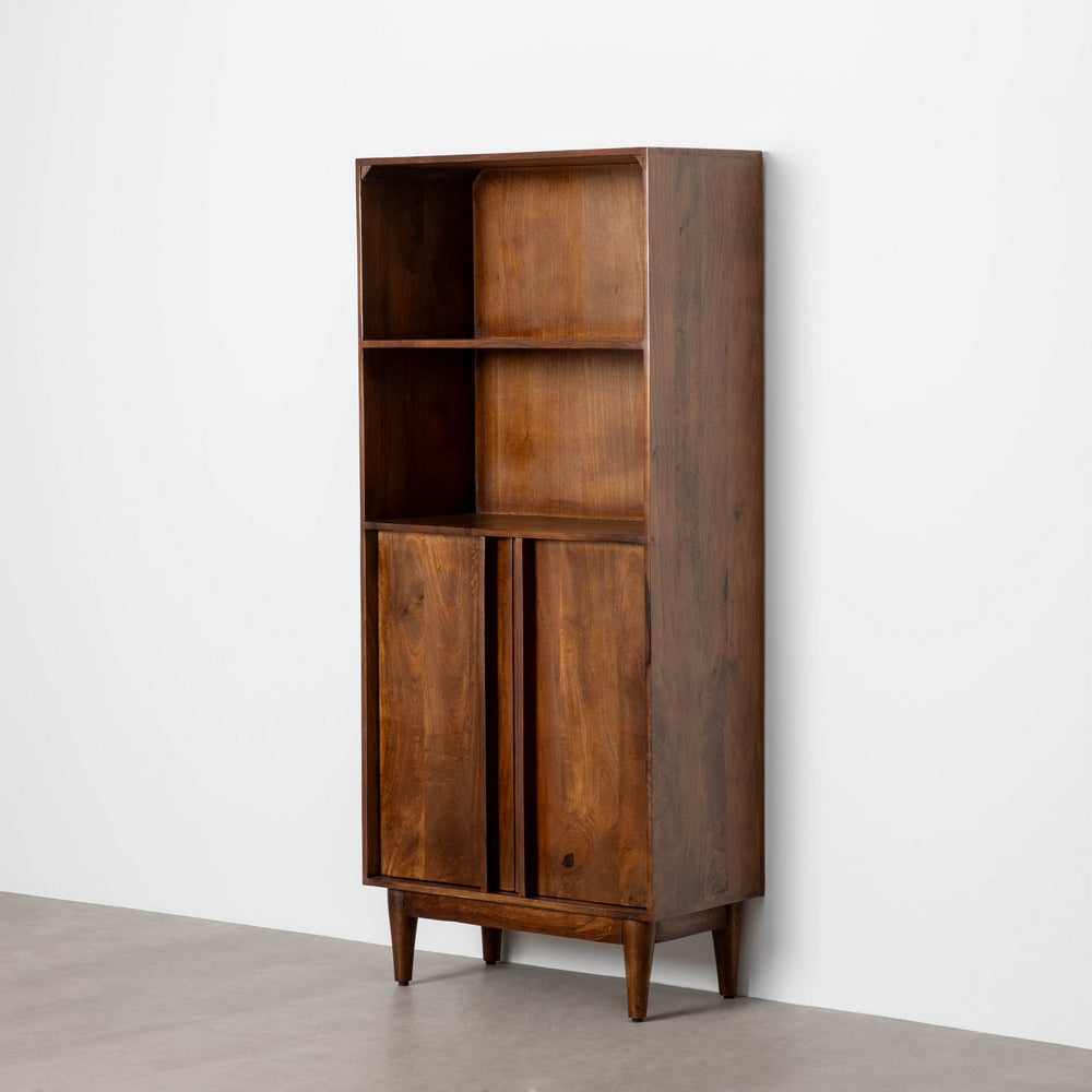 MUEBLE AUXILIAR MARRÓN MADERA DE MANGO 80 X 40 X 180 CM