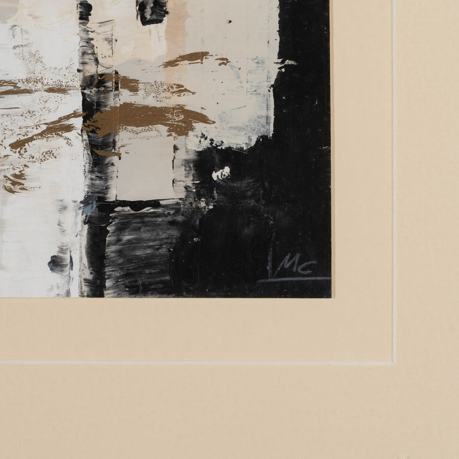 CUADRO PINTURA ABSTRACTO 4/M 44 X 50 CM