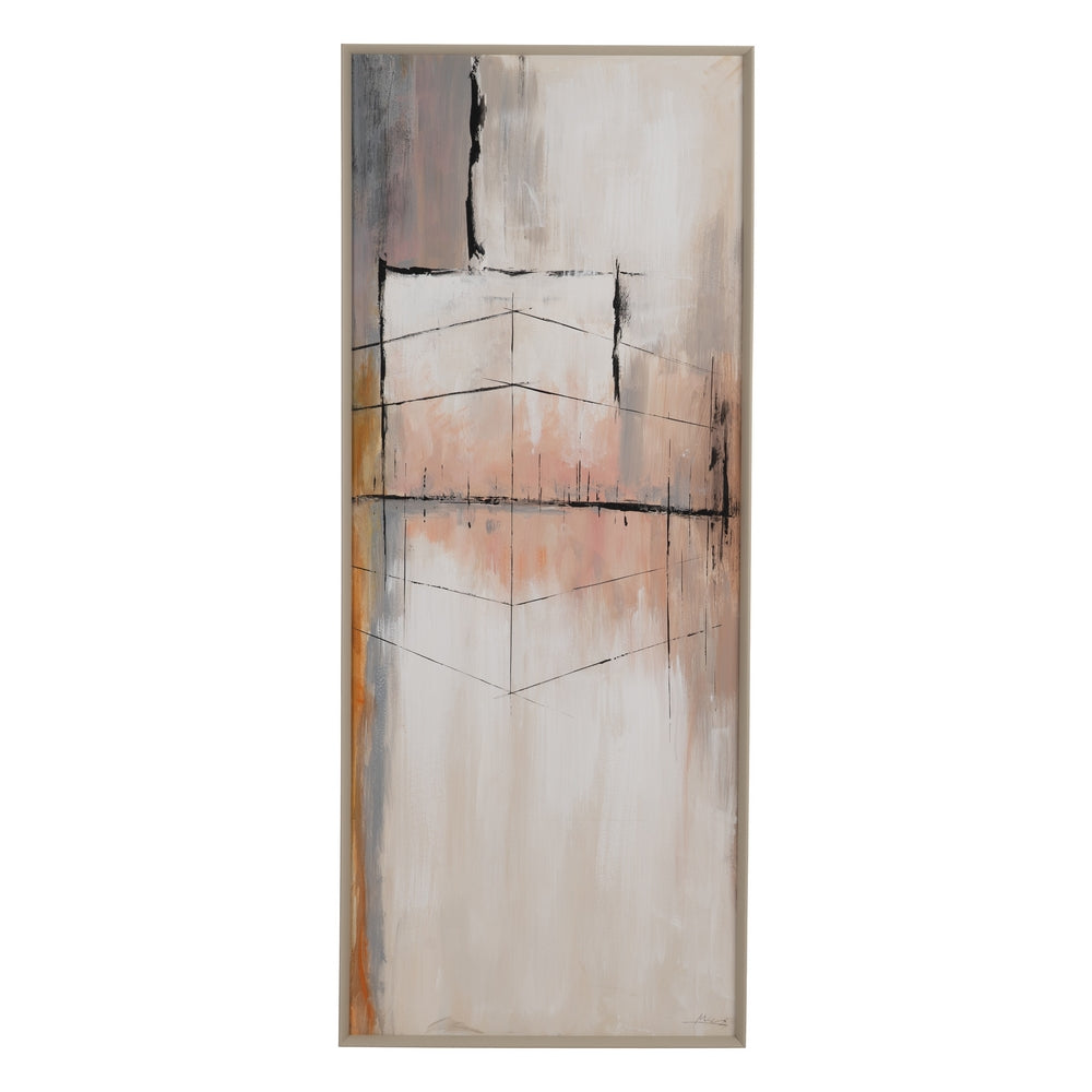 CUADRO PINTURA ABSTRACTO 2/M LIENZO 60 X 150 CM