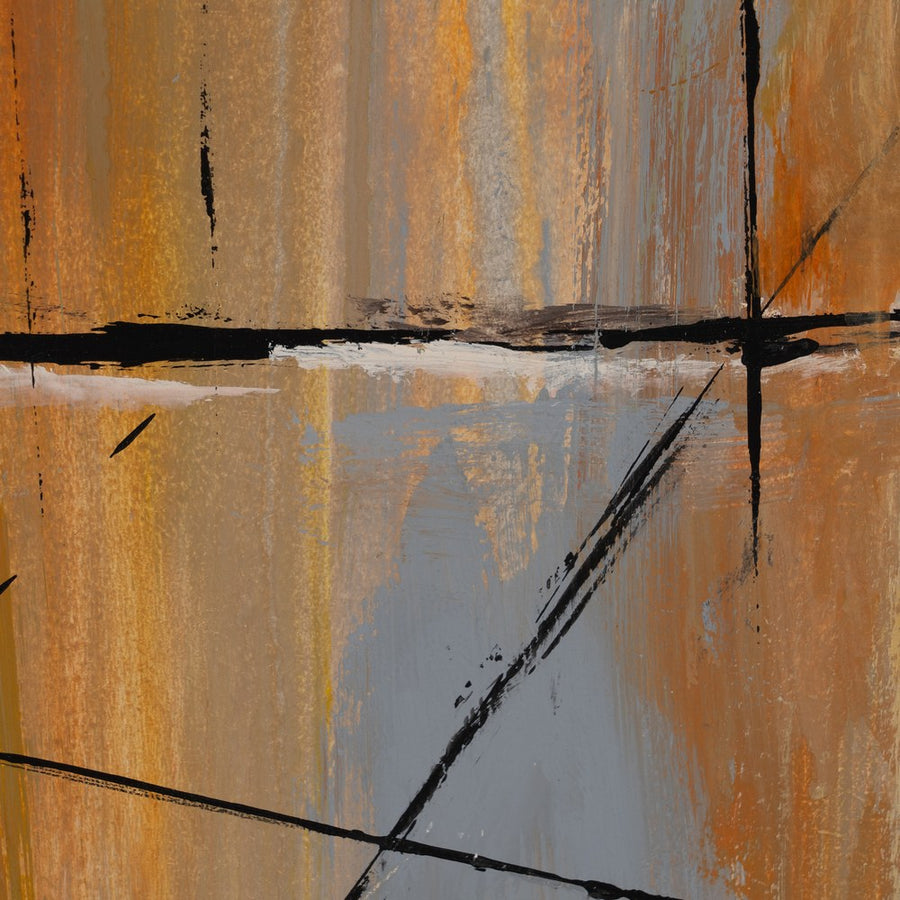 ABSTRACT PAINTING 2/M CANVAS 60 X 150 CM