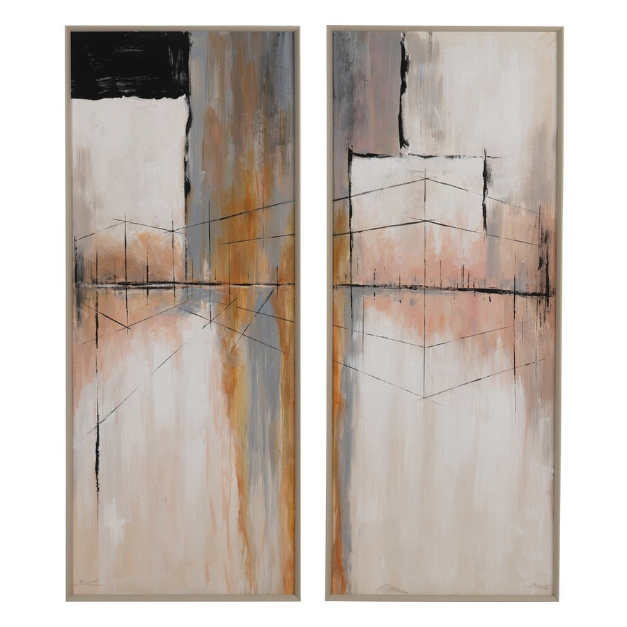 ABSTRACT PAINTING 2/M CANVAS 60 X 150 CM