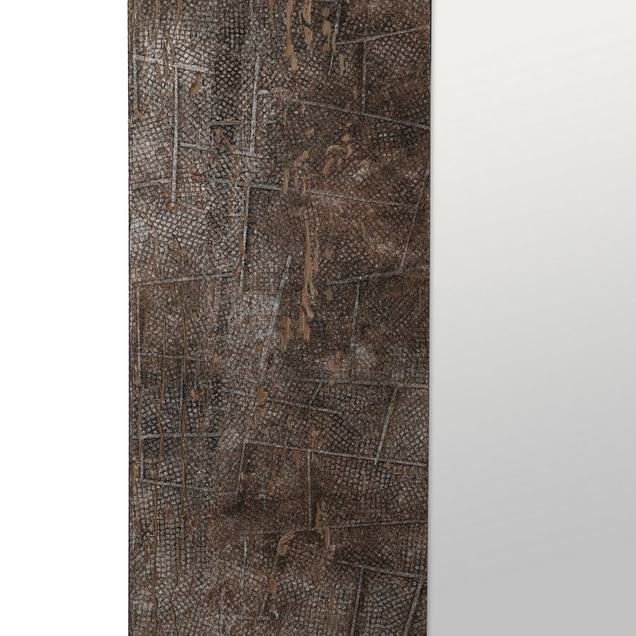 ESPEJO VESTIDOR MADERA DECORACIÓN 80 X 180 CM