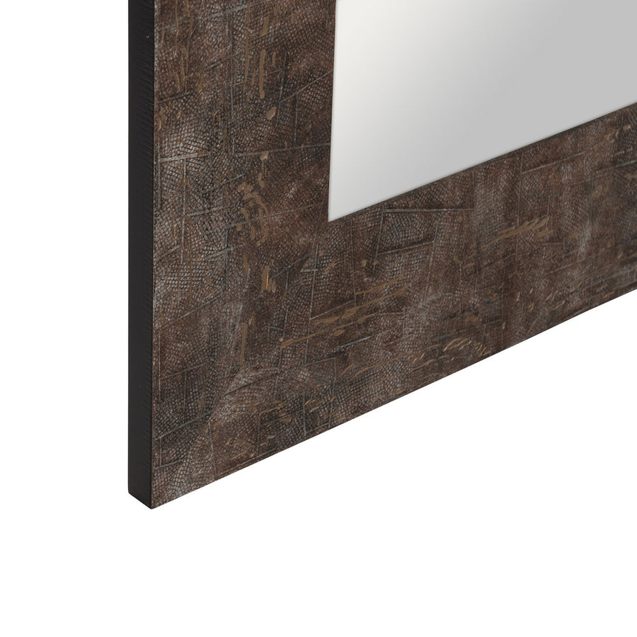 ESPEJO VESTIDOR MADERA DECORACIÓN 80 X 180 CM