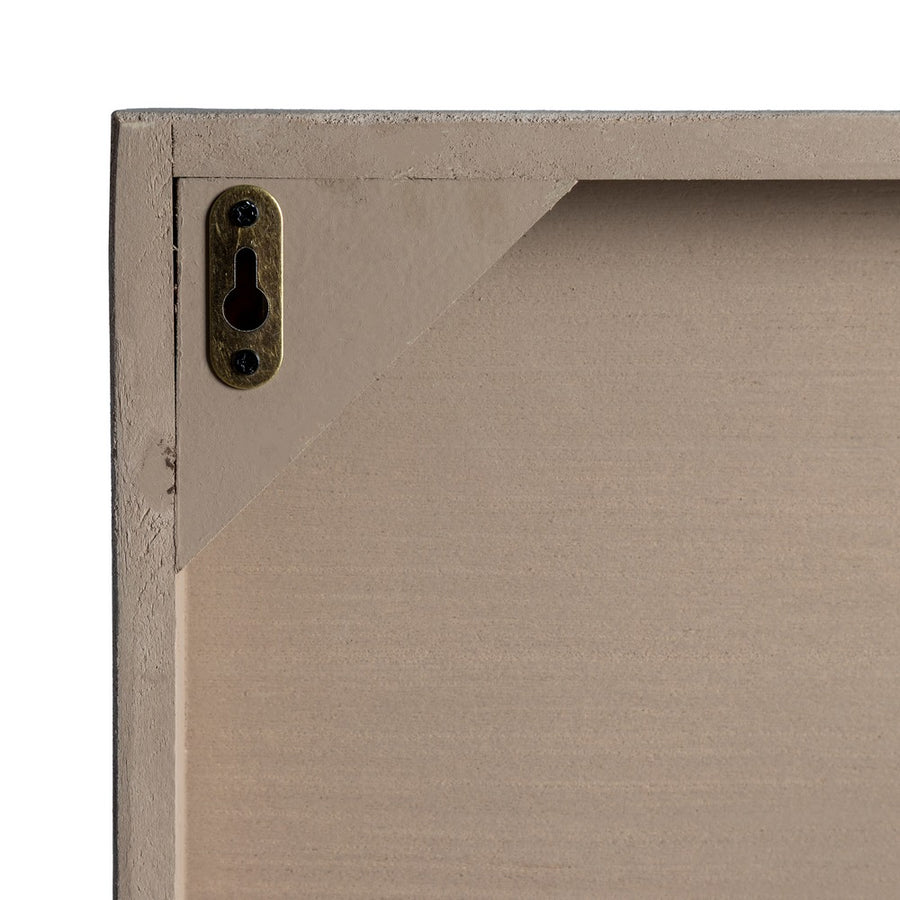 CUADRO BEIGE DM DECORACIÓN 80 X 4,50 X 120 CM