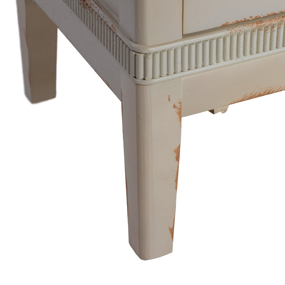 CÓMODA NATURAL-CREMA MADERA 115 X 45 X 90 CM